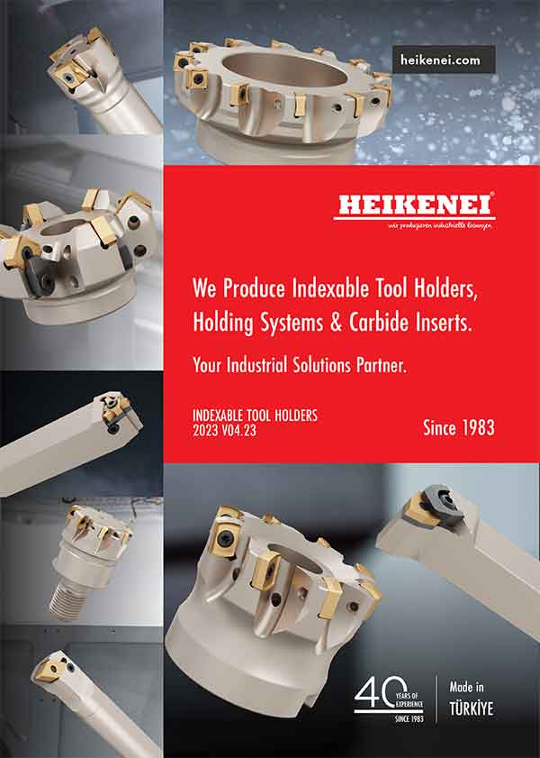 Heikenei Indexable Tool Holders Catalog 04.23